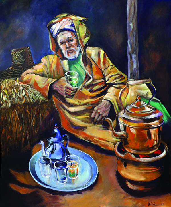 Moroccan painters reflect Islamic heritage in (Painting of Hope) Expo