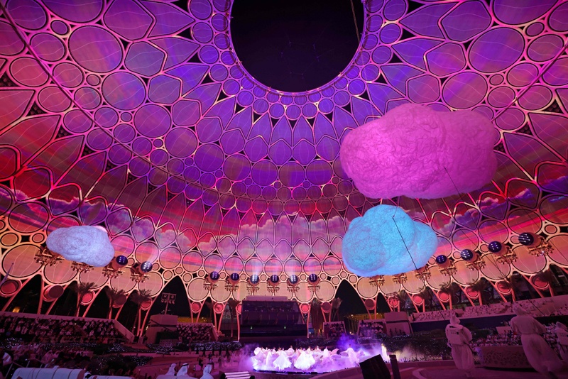 Dubai opens glitzy Expo with extravagant show
