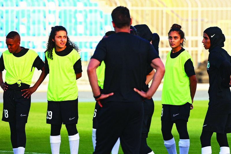 Saudi girls 'dream' big with launch of soccer league