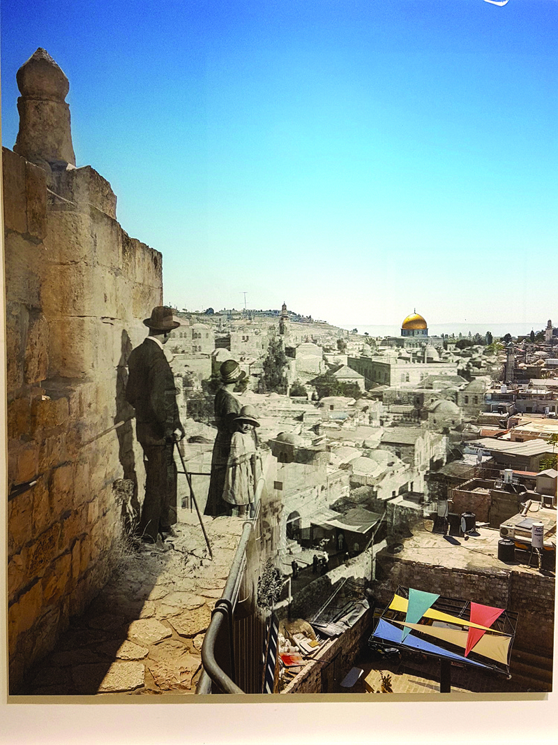 'Past Tense' exhibition, journey through accumulated layers of Jerusalem's history