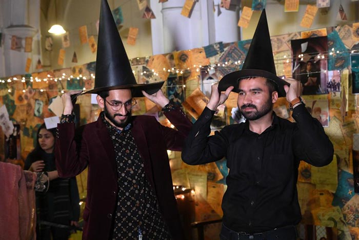Pakistan students work magic to transform campus into Harry Potter’s Hogwarts