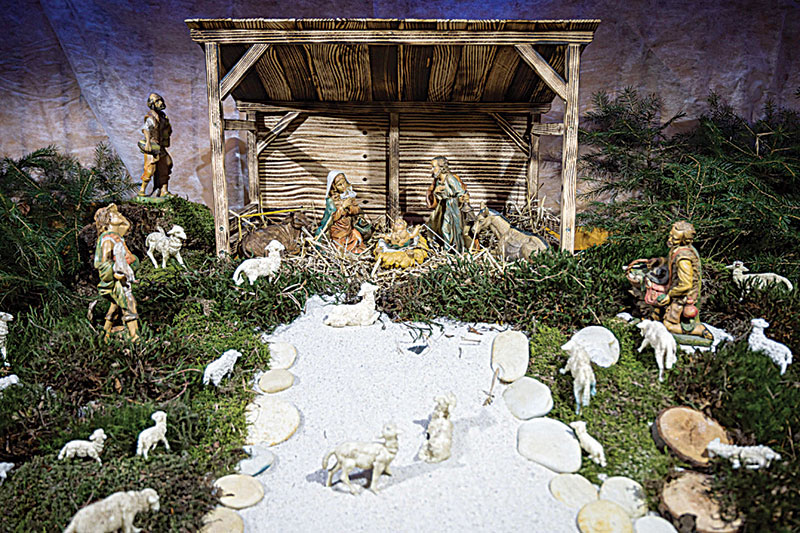 Nativity scenes light up Slovenian 'Xmas village'