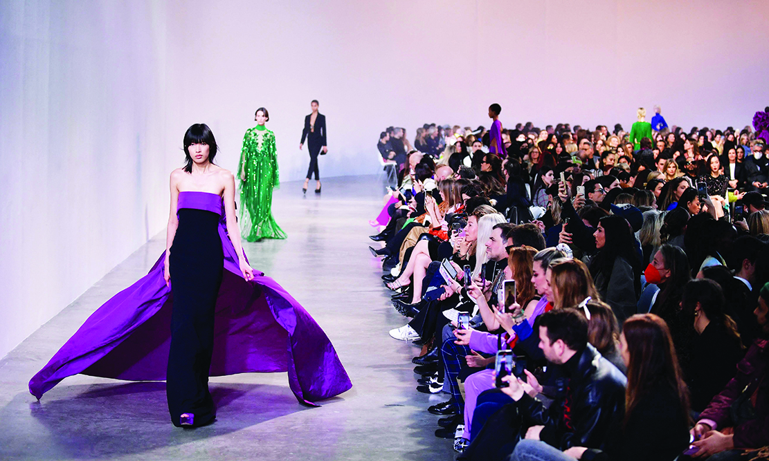 Elie Saab's darker side feature at Paris Fashion Week