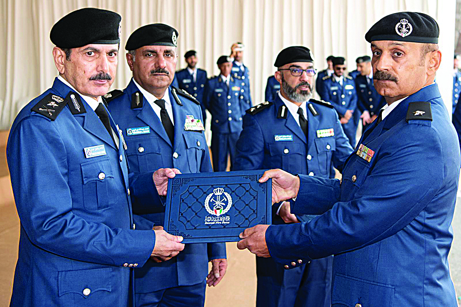 Fire Force holds graduation  ceremony for cadet officers