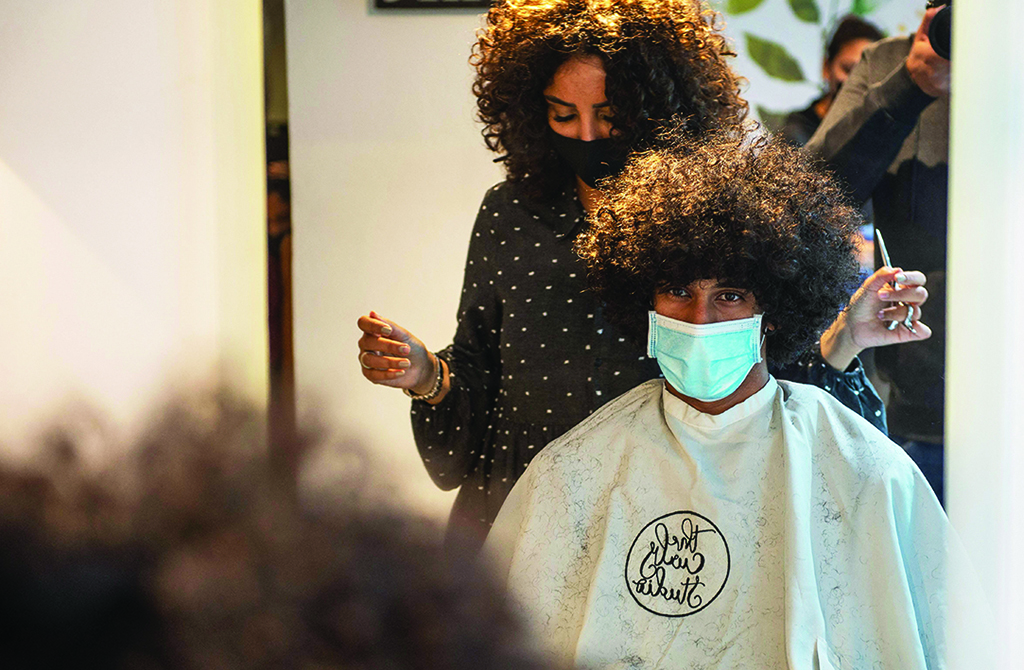 Sara Safwat, hairstylist and founder of the