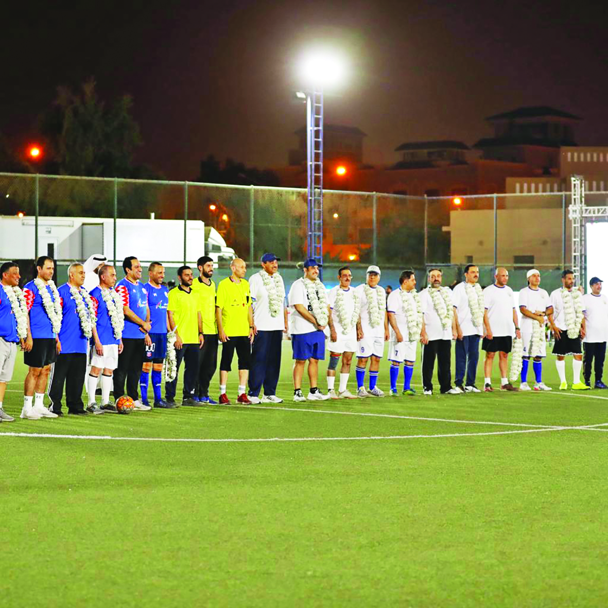 Assembly crush Cabinet 4-0 in Ramadan football friendly