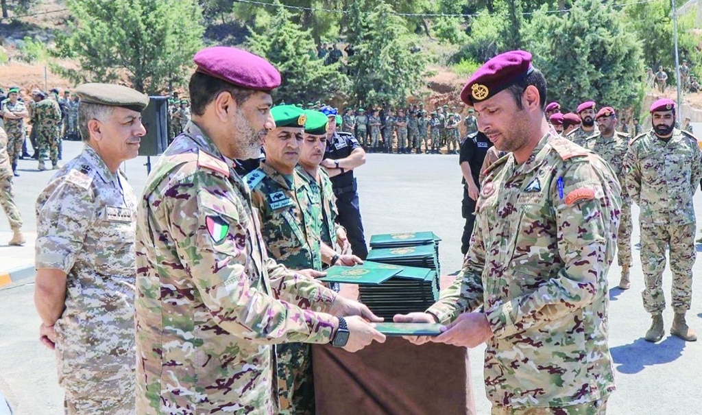 Distribution of certificates to the participants at the end of the exercise.
