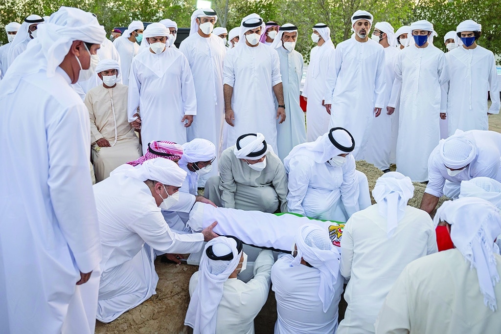 Sheikh Khalifa laid to rest