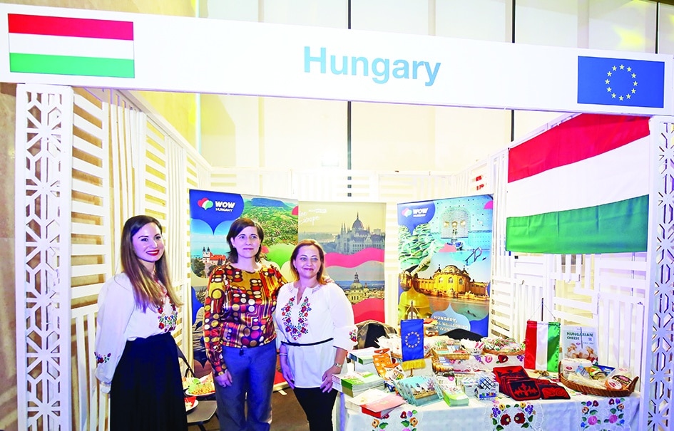 Hungary’s booth.<br>