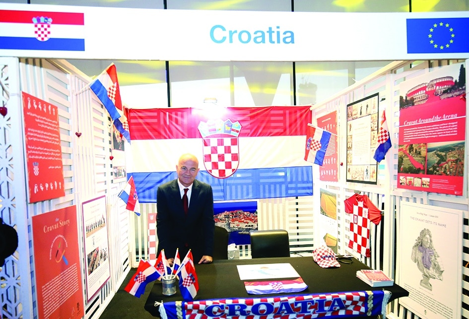 Croatia’s booth.<br>