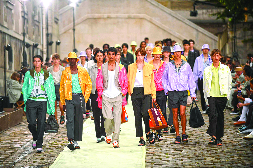 Menswear regains its muscle at Paris Fashion Week