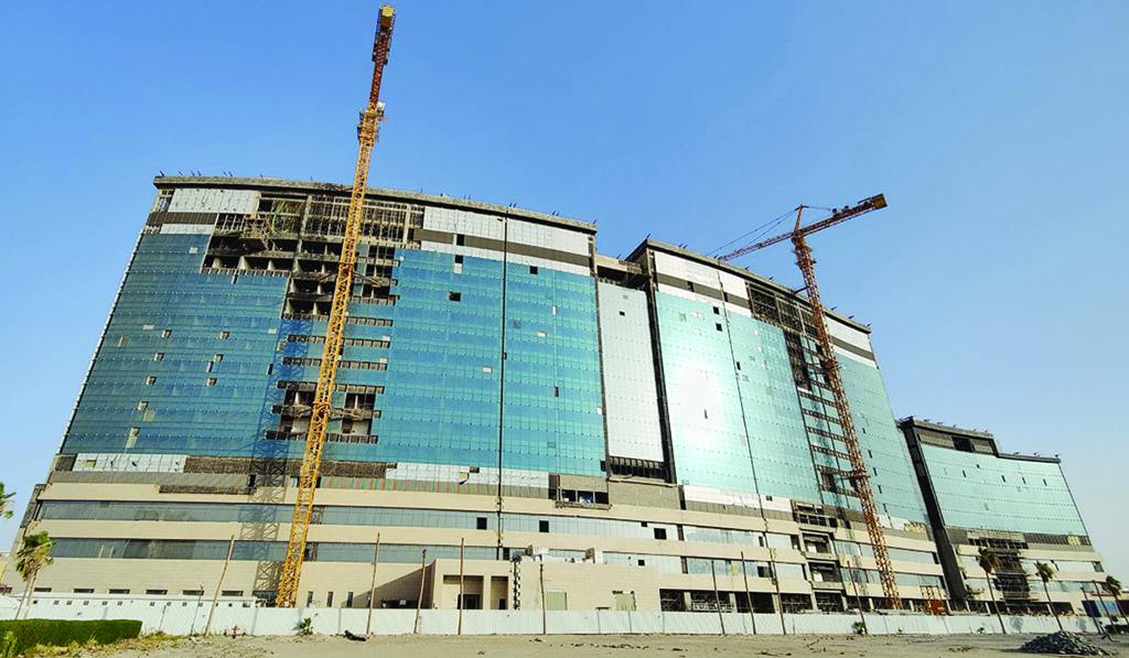 The new Al-Sabah Hospital project.