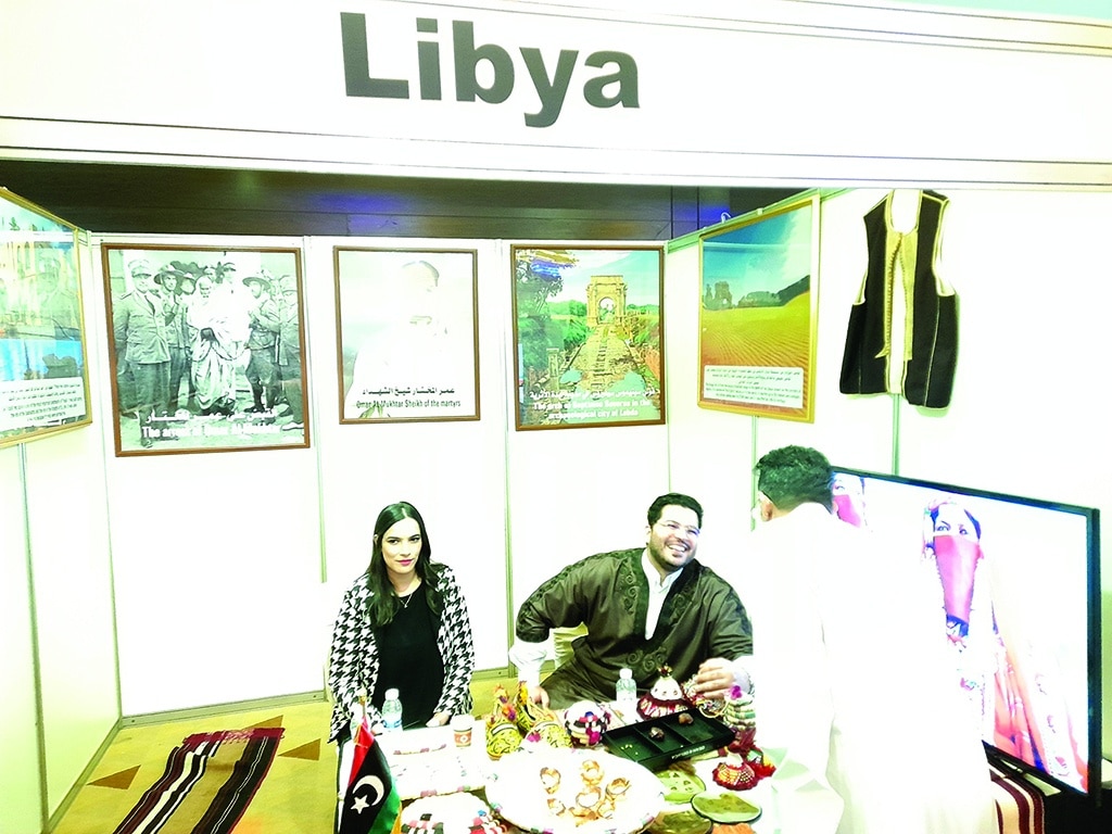 Libya's booth.