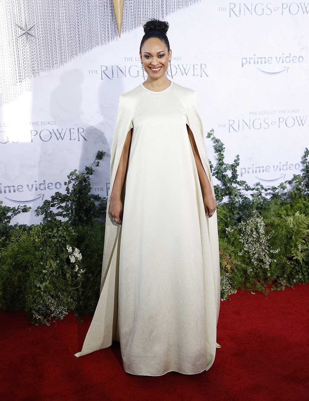 US actress Cynthia Addai-Robinson attends the premiere of Prime Video's 