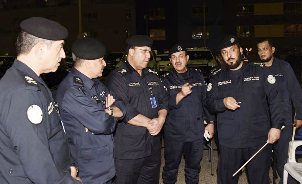 Arrests during surprise raid in Salmiya