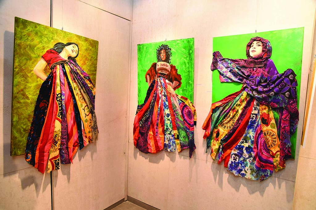 US Embassy officials hail exhibition by female artists