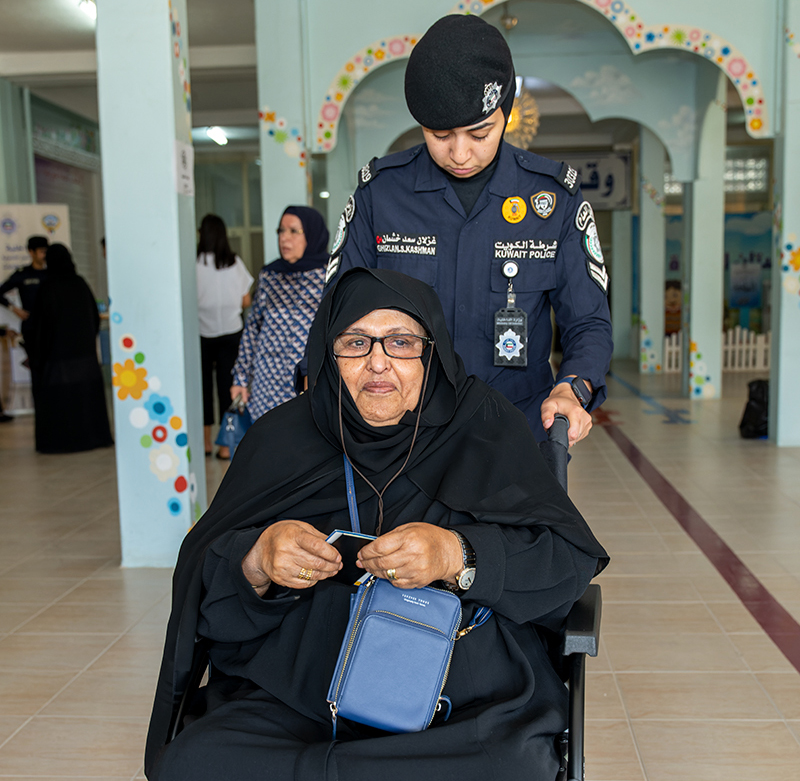 Women in Kuwait vote for their future