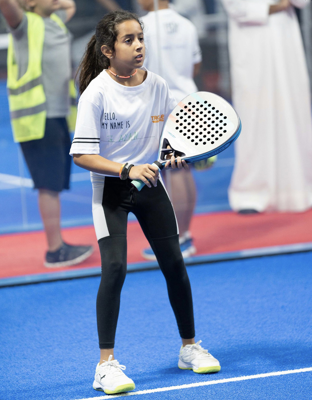 Padel now grabbing attention  of Kuwait kids too