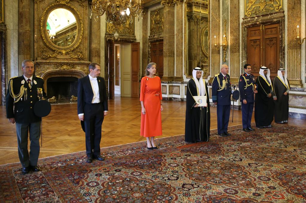 Kuwait ambassador to Belgium presents credentials to King Philippe