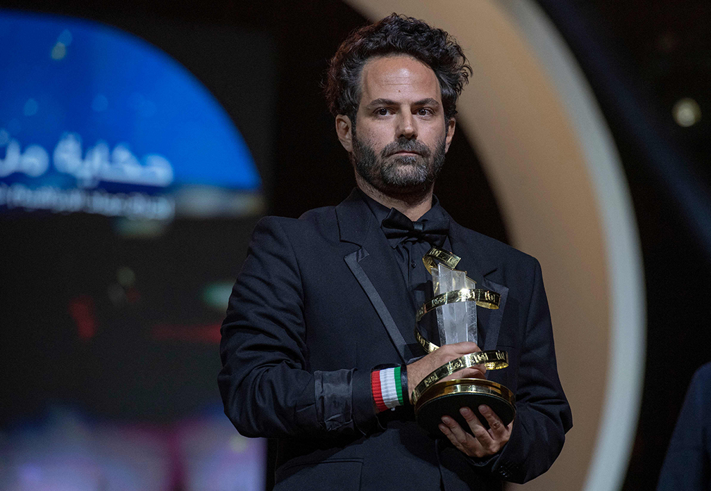 Iranian director Imad Ibrahim Dehkerdi, winner of the Golden Star.