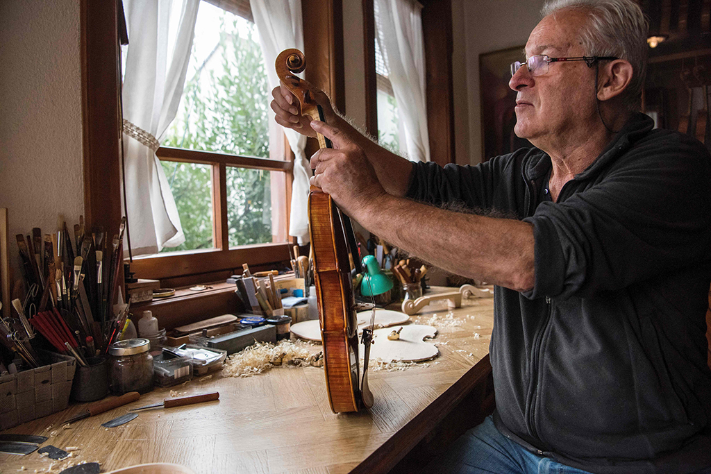 North Macedonia violin maker pursues the perfect pitch