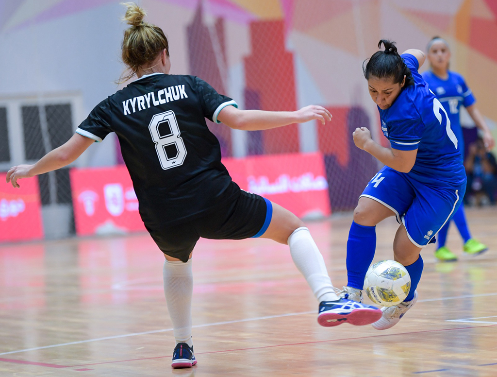 Tadhamon Women Futsal team end Fatat winning run