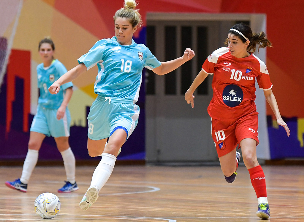 Tadhamon Women Futsal team end Fatat winning run