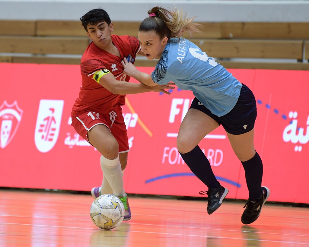 Fatat Futsal Women team secure top spot
