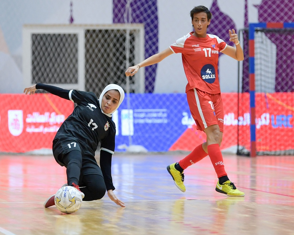 Fatat Futsal Women team secure top spot
