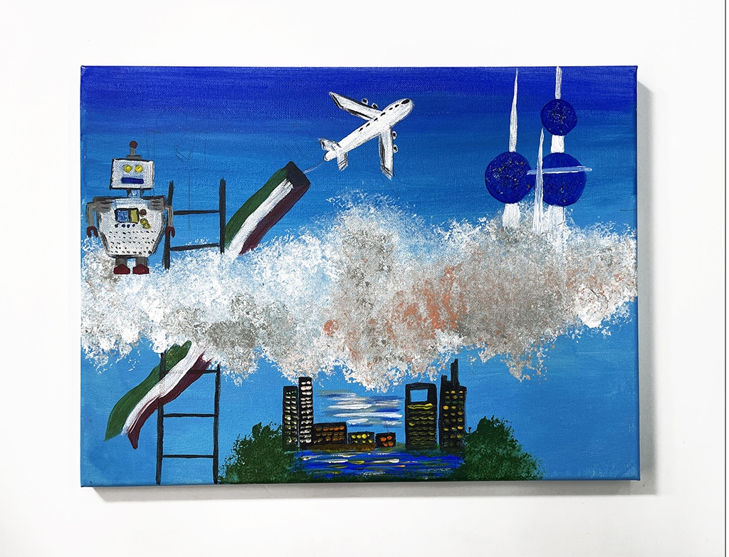 2nd winner, Haneen Talal Al Enezi, Iqra’a American School