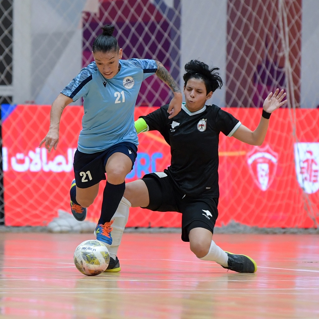 Tadhamon Women Futsal continue their outstanding run