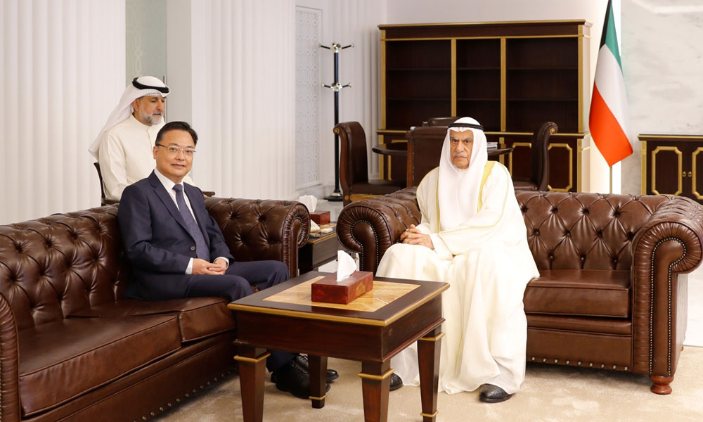 Parliament Speaker receives ambassadors to Kuwait