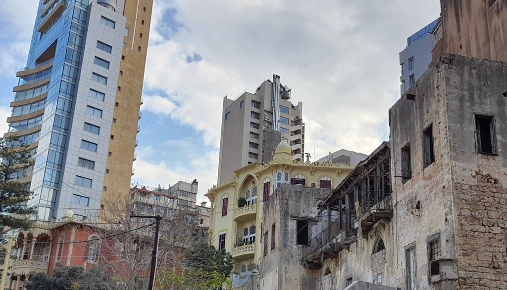 Beirut's traditional buildings still withstand wave of modern construction