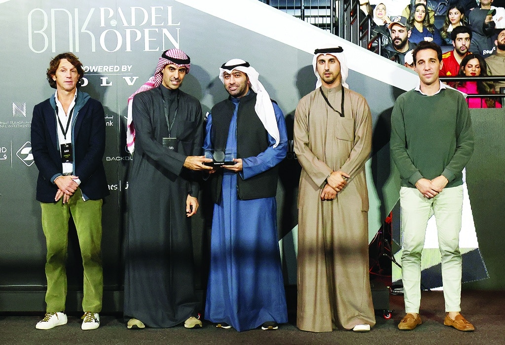 BNK Padel honors Boubyan Bank