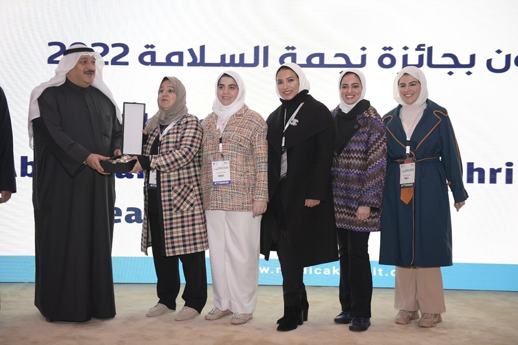 Honoring ceremony during the conference