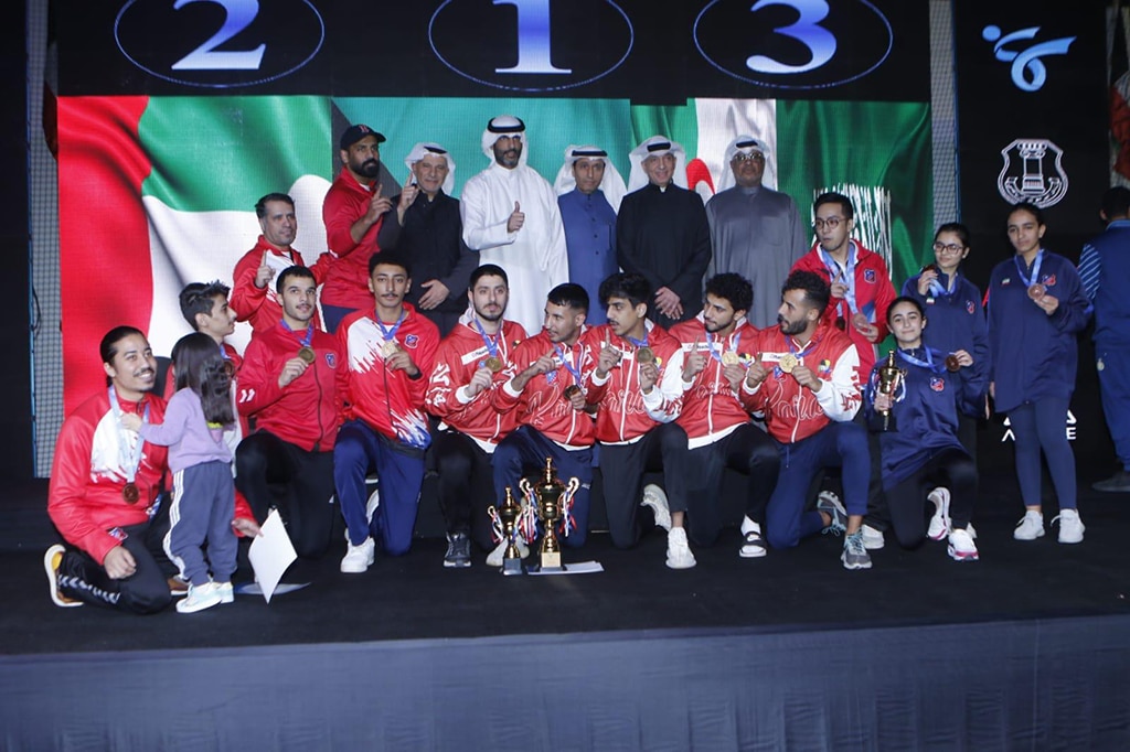 Kuwait's Karate clubs dominate top positions