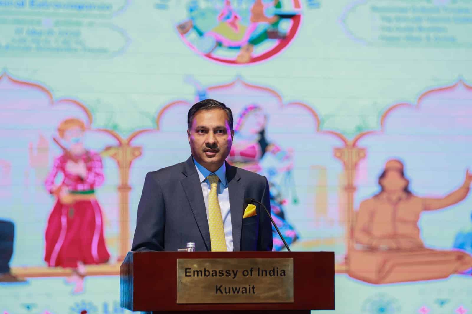 Indian Ambassador to Kuwait Dr Adarsh Swaika.