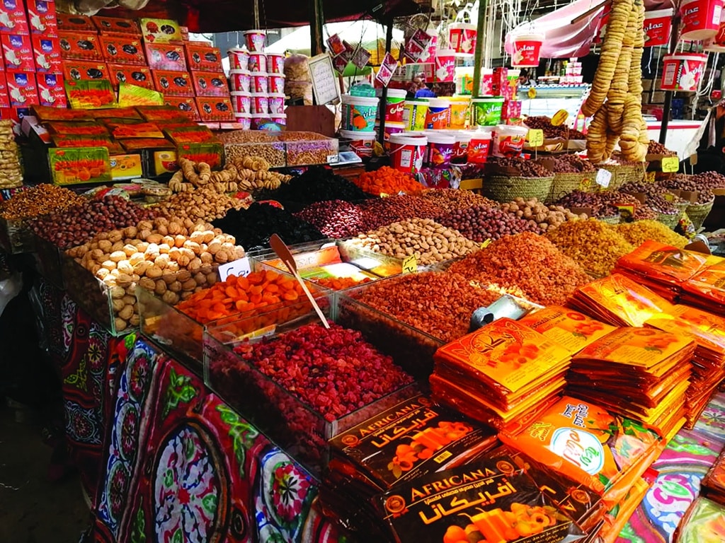 Egyptian markets ready for Ramadan with assortment of products, festivities