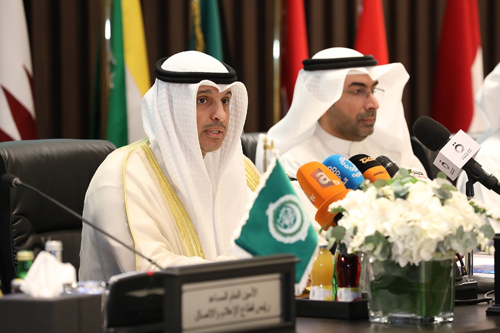 Information Minister opens the meeting of Executive Office of Arab Information Ministers’ Council.