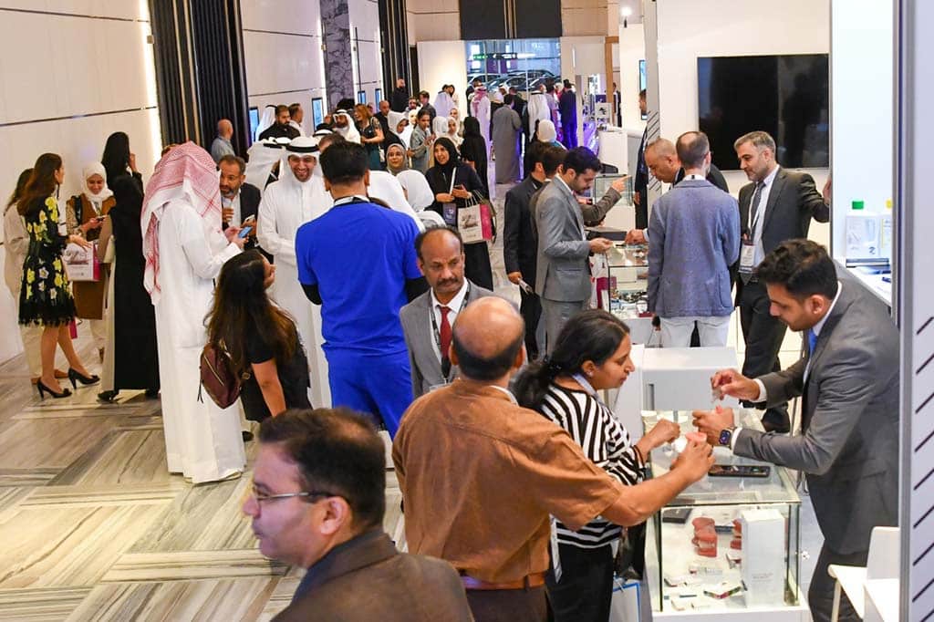 KUWAIT: Participants attend the 7th Kuwait Dental Administration Conference and Exhibition on Saturday. - KUNA photos