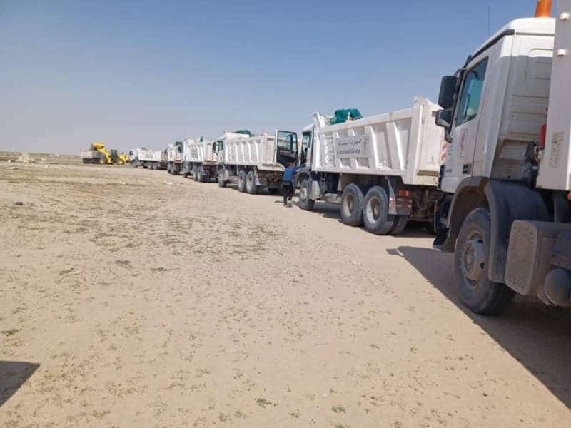 Municipality removes 9,500 cubic meters of waste in Wafra