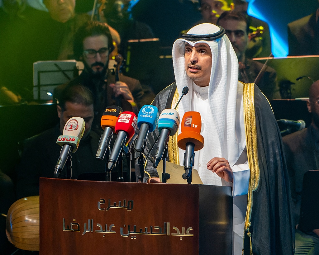 Minister of Information and Culture, and Minister of State for Youth Affairs Abdulrahman Al-Mutairi