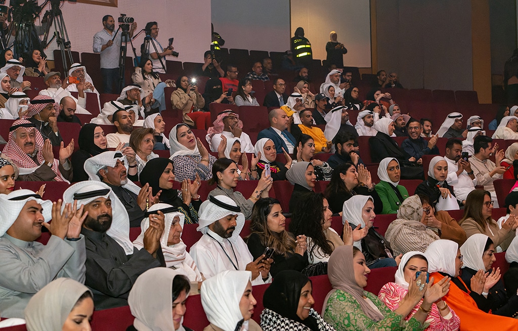 Audience attending the 28th edition of Qurain Cultural Festival.