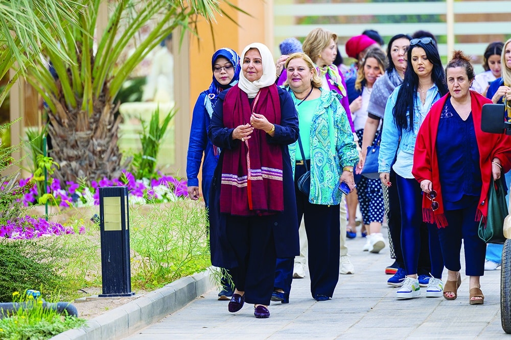 Sheikha Basema  hosts female envoys,  ambassadors’ wives