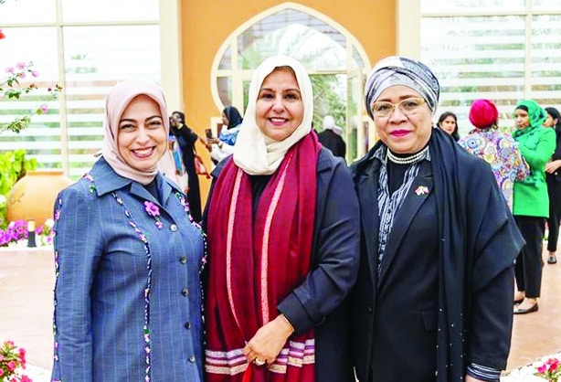 Sheikha Basema  hosts female envoys,  ambassadors’ wives