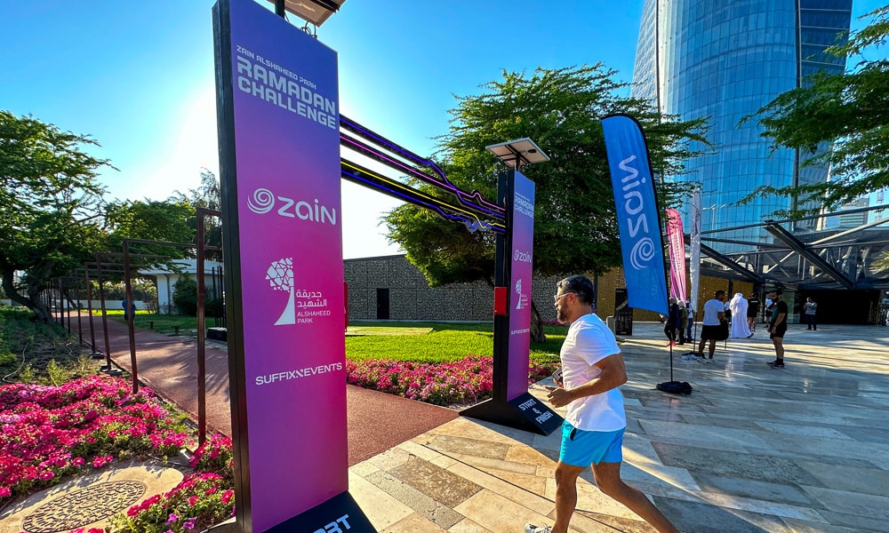 Zain promotes healthy and active lifestyle during Holy Month.