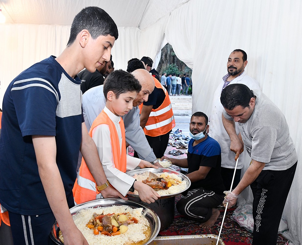 Kuwaitis’ innate generosity manifested during Ramadan