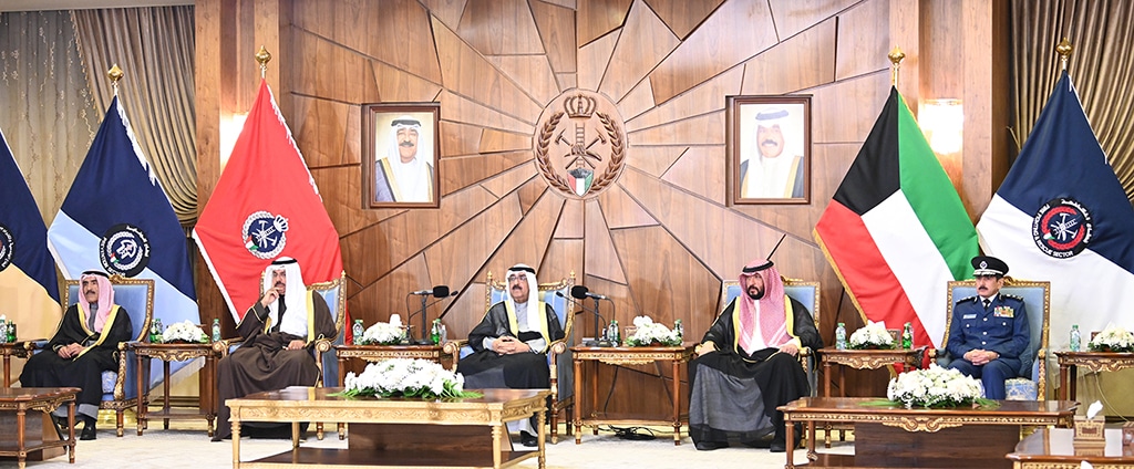 Crown Prince prompts fire force to enhance cooperation with allies