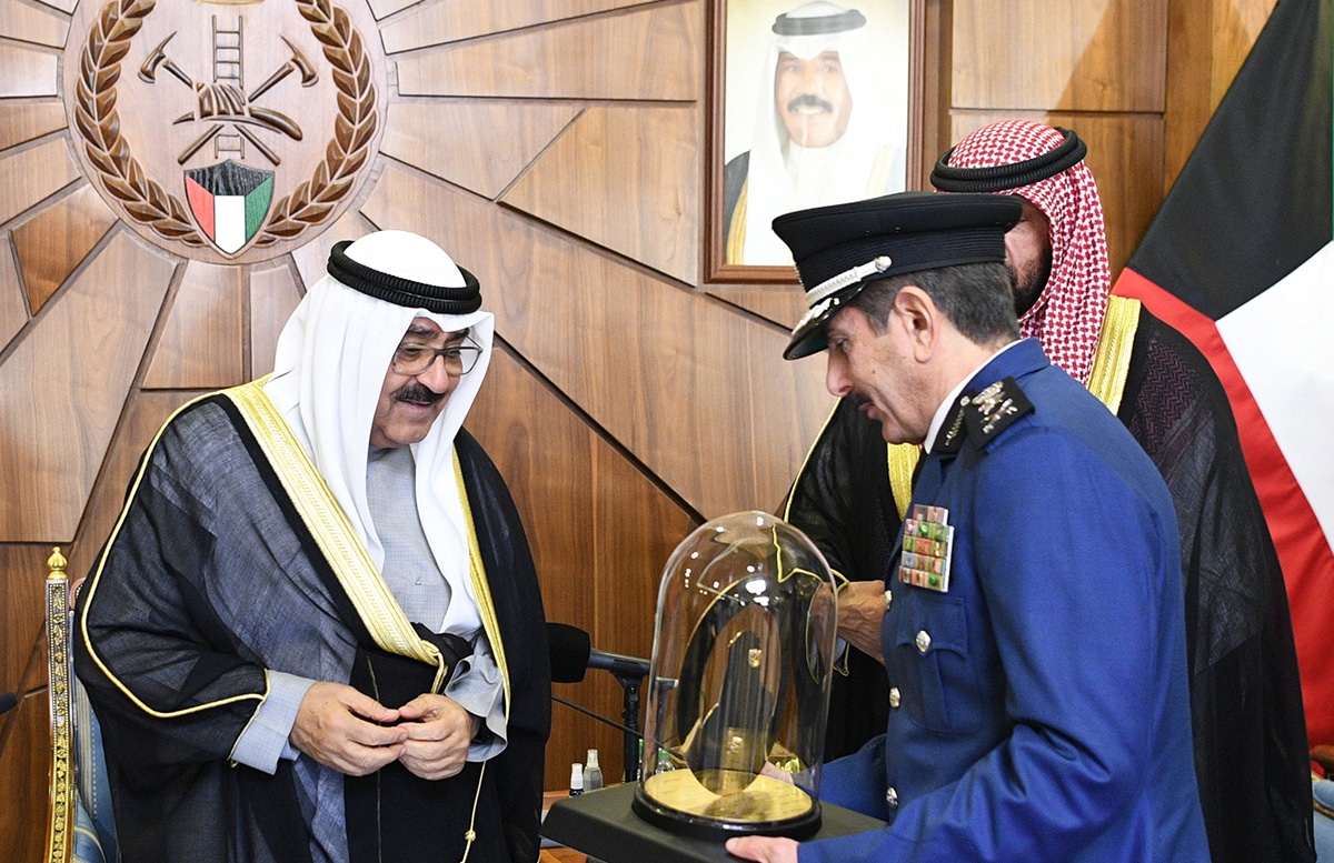 Crown Prince prompts fire force to enhance cooperation with allies