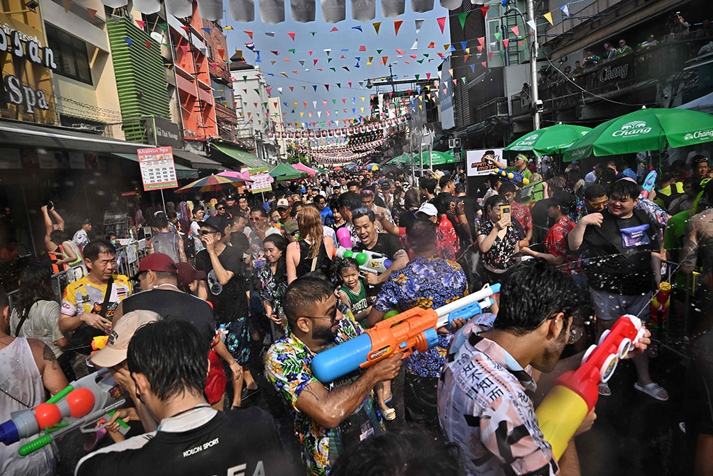 Bangkok revels in first post-pandemic Songkran festival